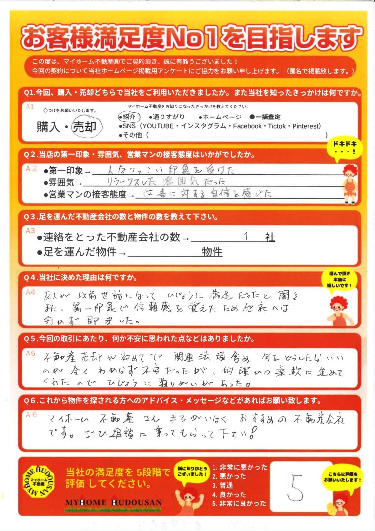 売却　専任媒介　中古戸建　八王子市　間違いなくオススメの不動産会社だと思います！